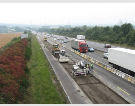 Réfection voie lente A10 Tronc Commun