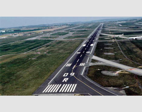 Piste n°1 de l&#039;aéroport Charles-de-Gaulle