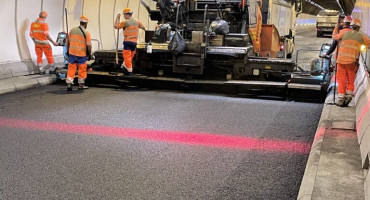 TMB - Réfection des chaussées du tunnel